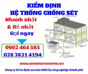 HÌnh ảnh kiểm định hệ thống chống sét