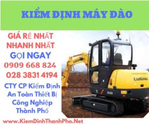 hình ảnh kiểm định máy đào