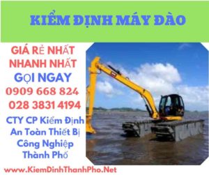 hình ảnh kiểm định máy đào