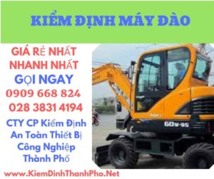 hình ảnh kiểm định máy đào