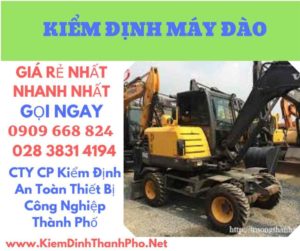 hình ảnh kiểm định máy đào