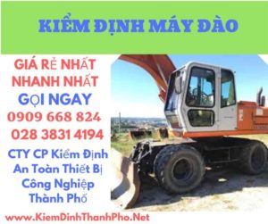 hình ảnh kiểm định máy đào