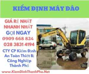 hình ảnh kiểm định máy đào