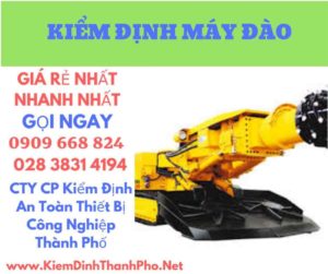 hình ảnh kiểm định máy đào