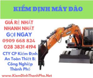 hình ảnh kiểm định máy đào