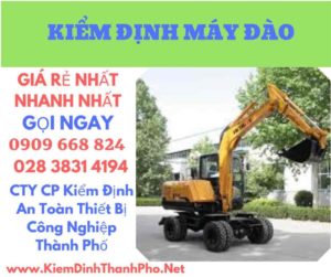 hình ảnh kiểm định máy đào