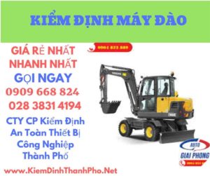 hình ảnh kiểm định máy đào