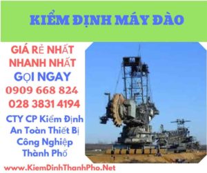 hình ảnh kiểm định máy đào