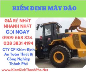 hình ảnh kiểm định máy đào