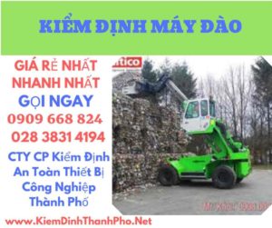 hình ảnh kiểm định máy đào