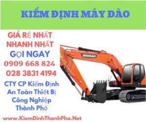 hình ảnh kiểm định máy đào