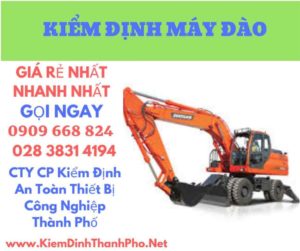 hình ảnh kiểm định máy đào