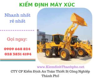 hình ảnh kiểm định máy xúc