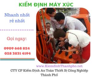 hình ảnh kiểm định máy xúc