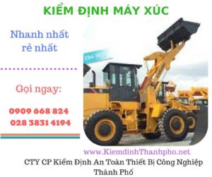 hình ảnh kiểm định máy xúc