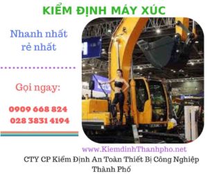 hình ảnh kiểm định máy xúc