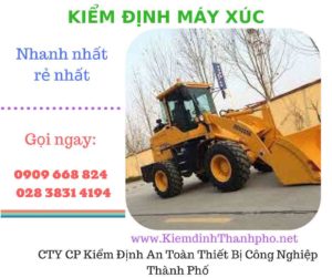 hình ảnh kiểm định máy xúc