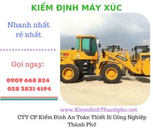 hình ảnh kiểm định máy xúc