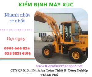 hình ảnh kiểm định máy xúc