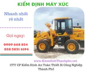 hình ảnh kiểm định máy xúc