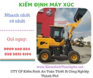 hình ảnh kiểm định máy xúc