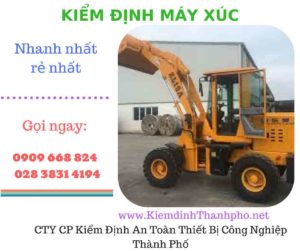 hình ảnh kiểm định máy xúc