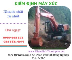 hình ảnh kiểm định máy xúc