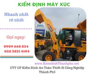 hình ảnh kiểm định máy xúc