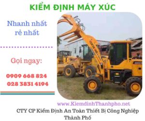 hình ảnh kiểm định máy xúc