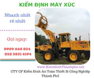 hình ảnh kiểm định máy xúc