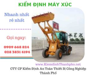 hình ảnh kiểm định máy xúc