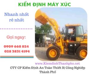 hình ảnh kiểm định máy xúc