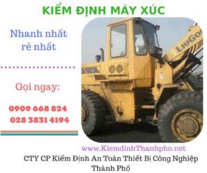 hình ảnh kiểm định máy xúc