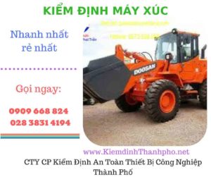 hình ảnh kiểm định máy xúc