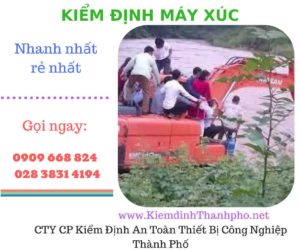 hình ảnh kiểm định máy xúc