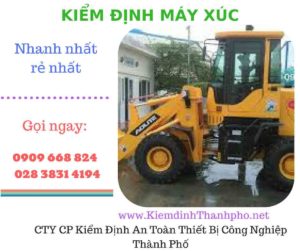 hình ảnh kiểm định máy xúc