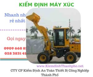 hình ảnh kiểm định máy xúc