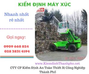 hình ảnh kiểm định máy xúc