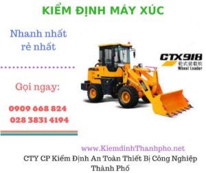 hình ảnh kiểm định máy xúc