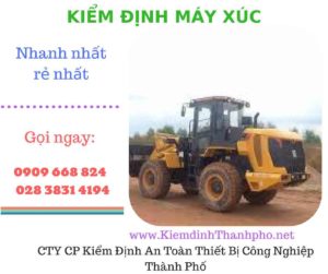 hình ảnh kiểm định máy xúc