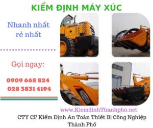 hình ảnh kiểm định máy xúc