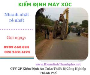 hình ảnh kiểm định máy xúc