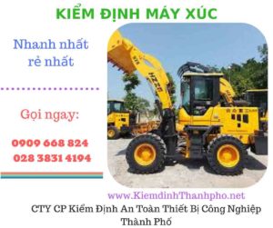 hình ảnh kiểm định máy xúc