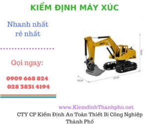 hình ảnh kiểm định máy xúc