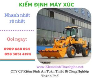 hình ảnh kiểm định máy xúc