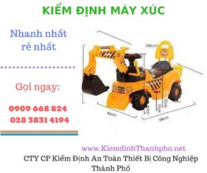 hình ảnh kiểm định máy xúc