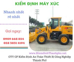 hình ảnh kiểm định máy xúc