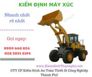 hình ảnh kiểm định máy xúc