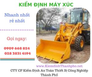 hình ảnh kiểm định máy xúc