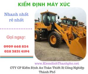 hình ảnh kiểm định máy xúc